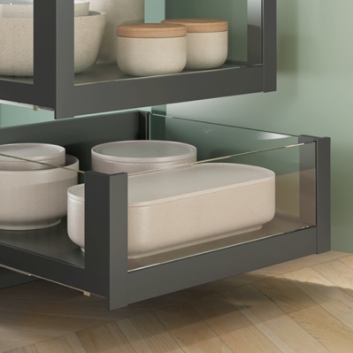 Smartbox me xham anësor – Emuca Sisteme sirtarësh